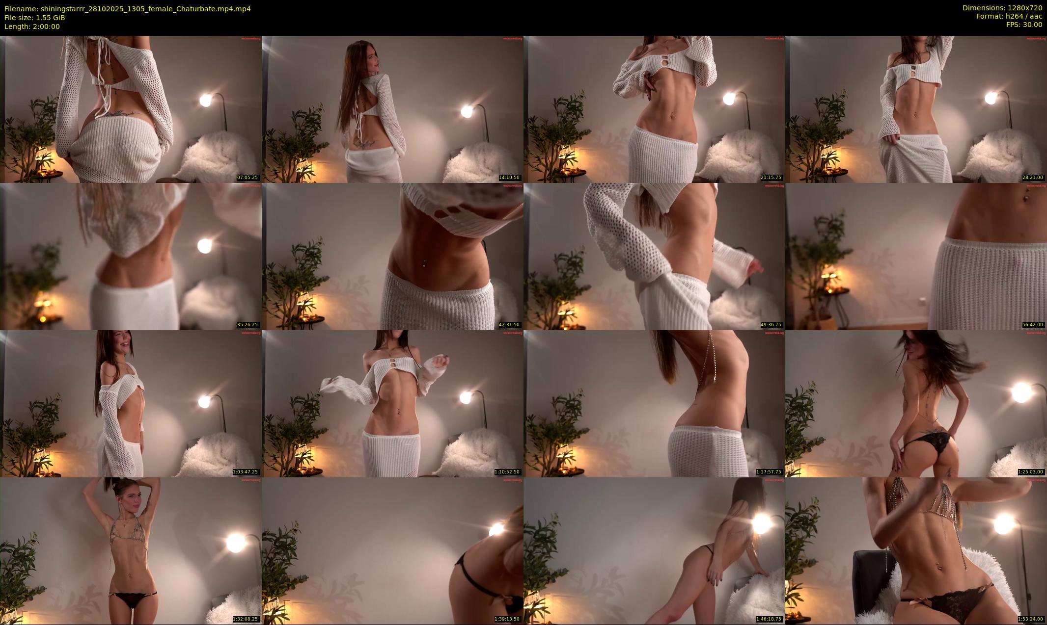shiningstarrr — 120 minute Chaturbate female cam show recording, 720p, Oct 28, 2025