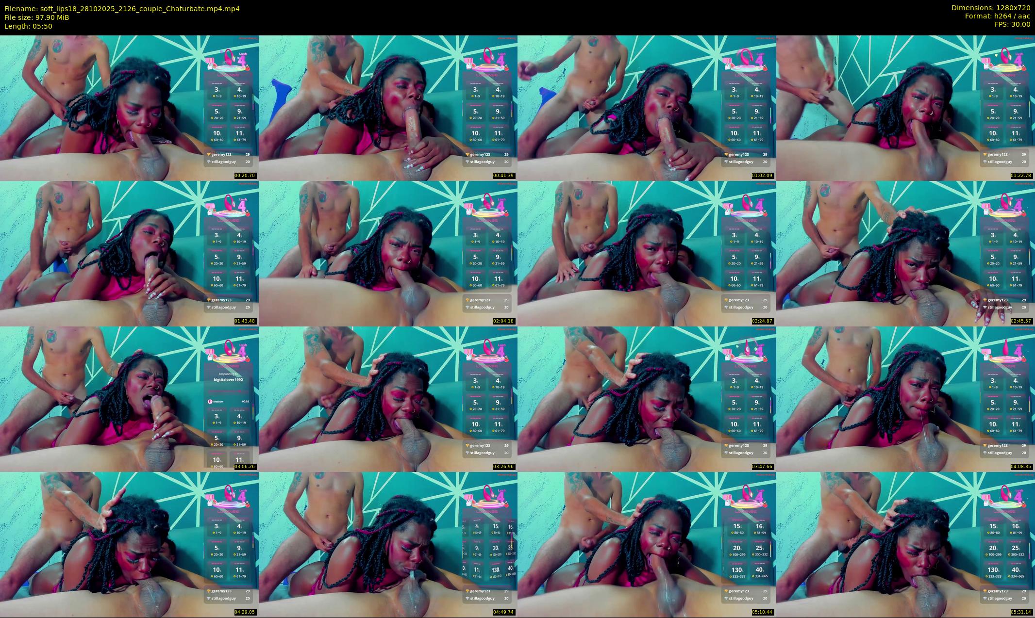 soft_lips18 — 6 minute Chaturbate couple cam show recording, 720p, Oct 28, 2025