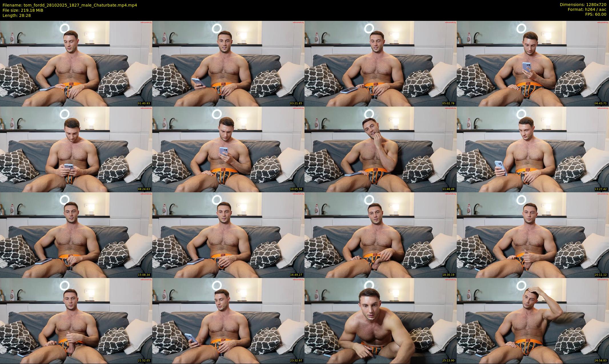 tom_fordd — 29 minute Chaturbate male cam show recording, 720p, Oct 28, 2025