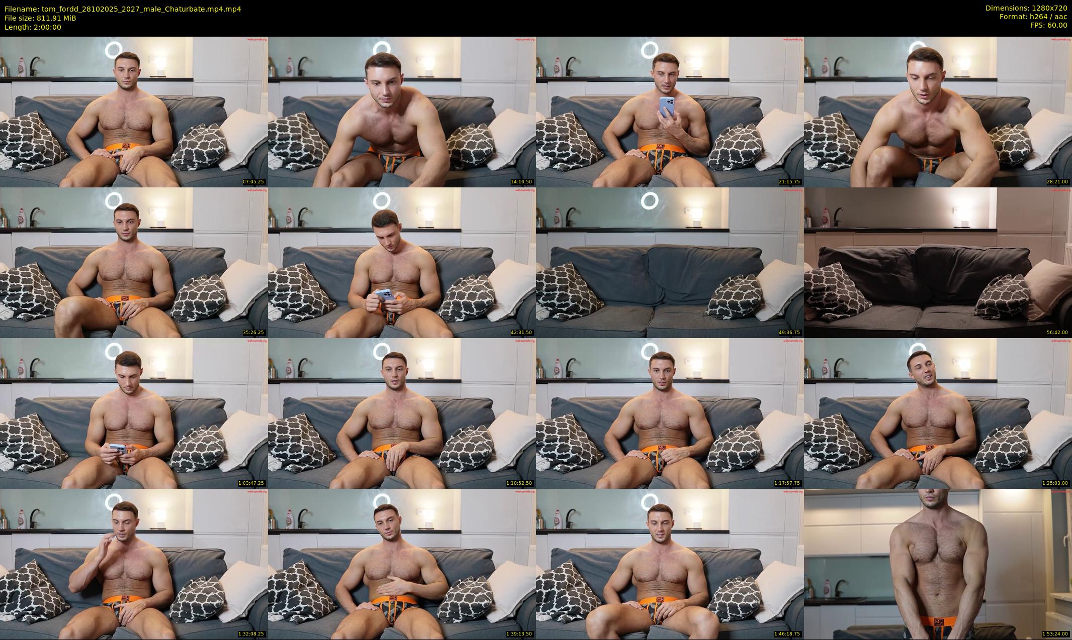 tom_fordd — 120 minute Chaturbate male cam show recording, 720p, Oct 28, 2025