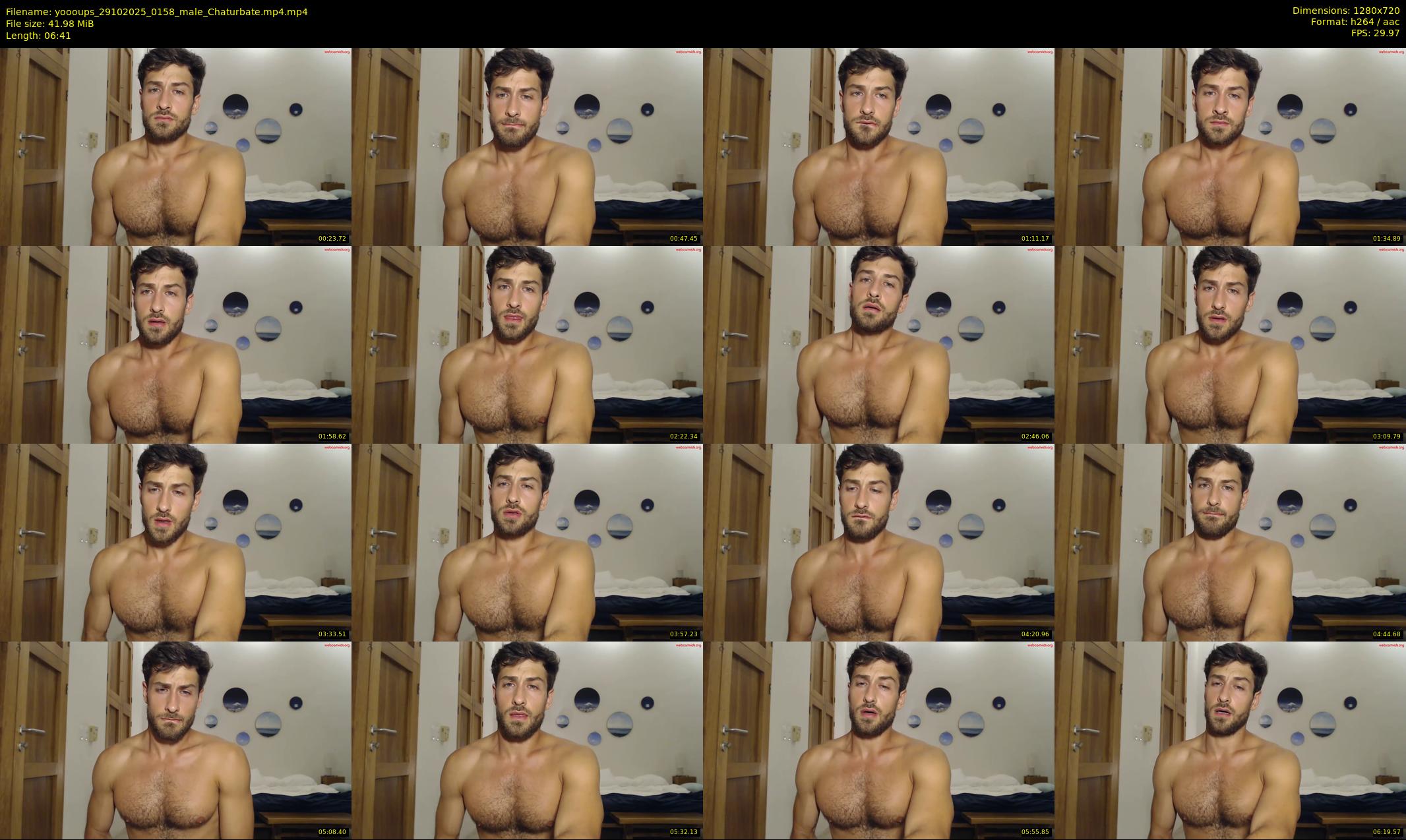 yoooups — 7 minute Chaturbate male cam show recording, 720p, Oct 29, 2025