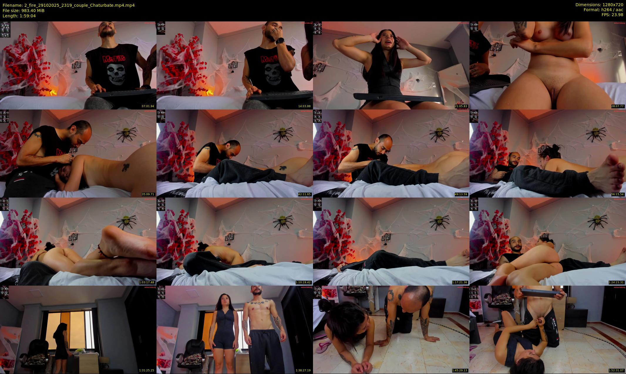 2_fire — 120 minute Chaturbate couple cam show recording, 720p, Oct 29, 2025