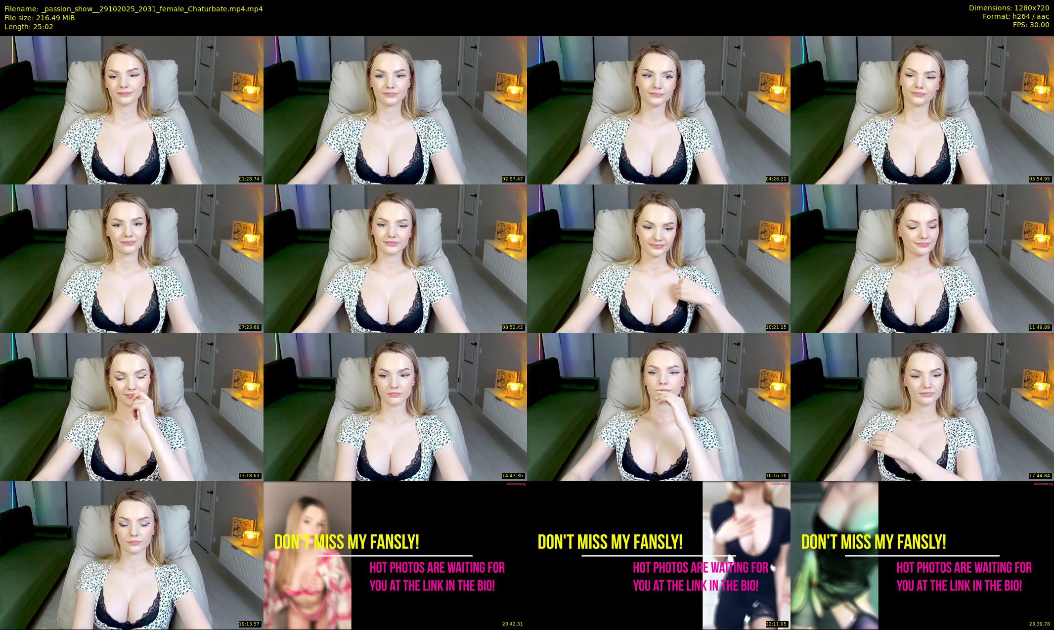 _passion_show_ — 26 minute Chaturbate couple cam show recording, 720p, Oct 29, 2025