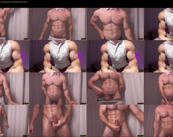adam_muscle_ — 119 minute Chaturbate male cam show recording, 720p, Oct 29, 2025