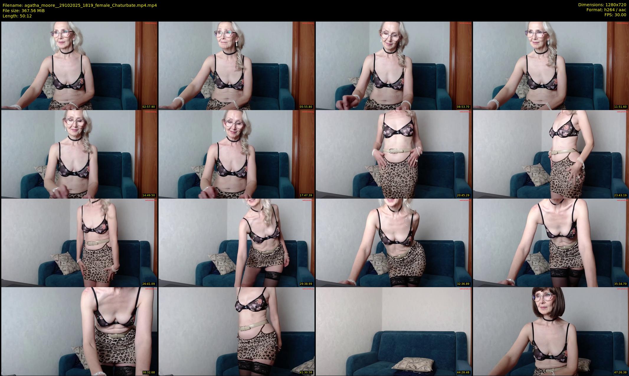 agatha_moore_ — 51 minute Chaturbate female cam show recording, 720p, Oct 29, 2025