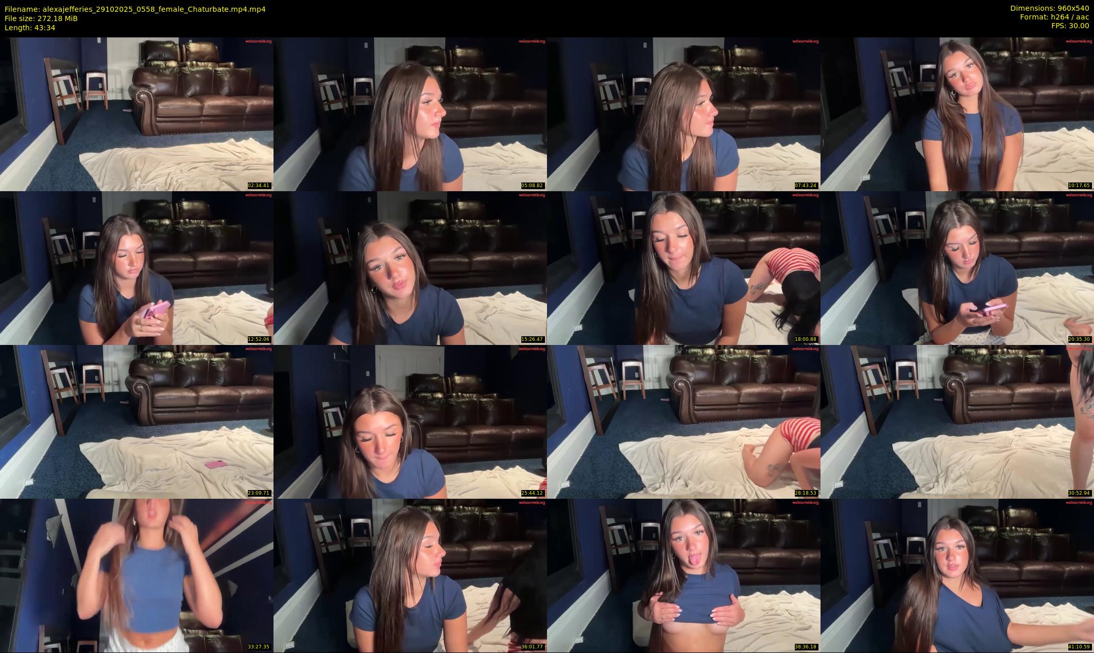 alexajefferies — 44 minute Chaturbate female cam show recording, 480p, Oct 29, 2025