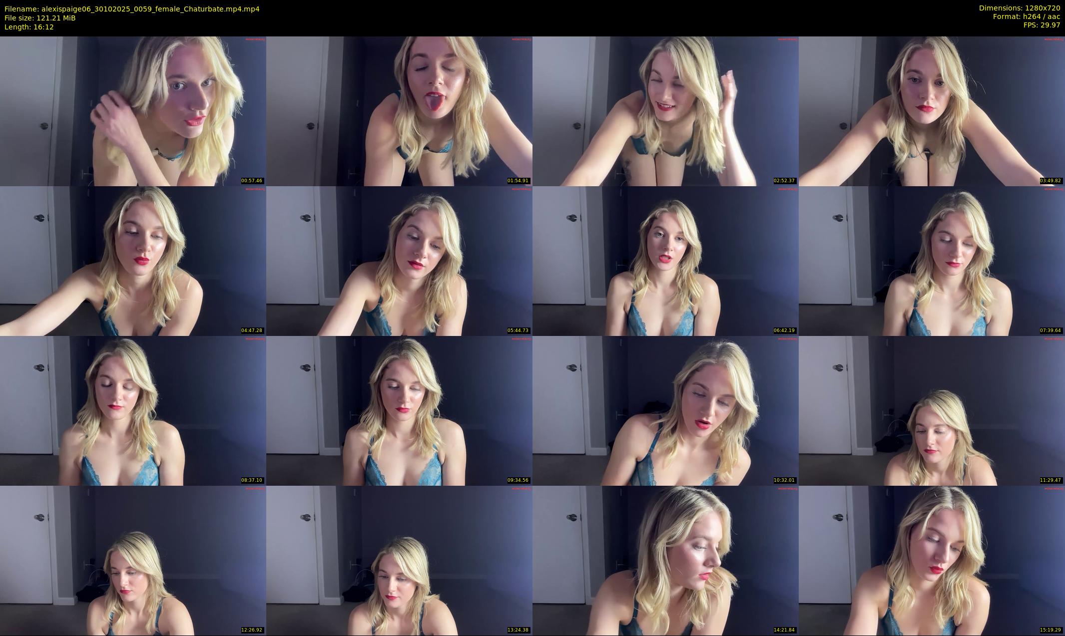alexispaige06 — 17 minute Chaturbate female cam show recording, 720p, Oct 30, 2025