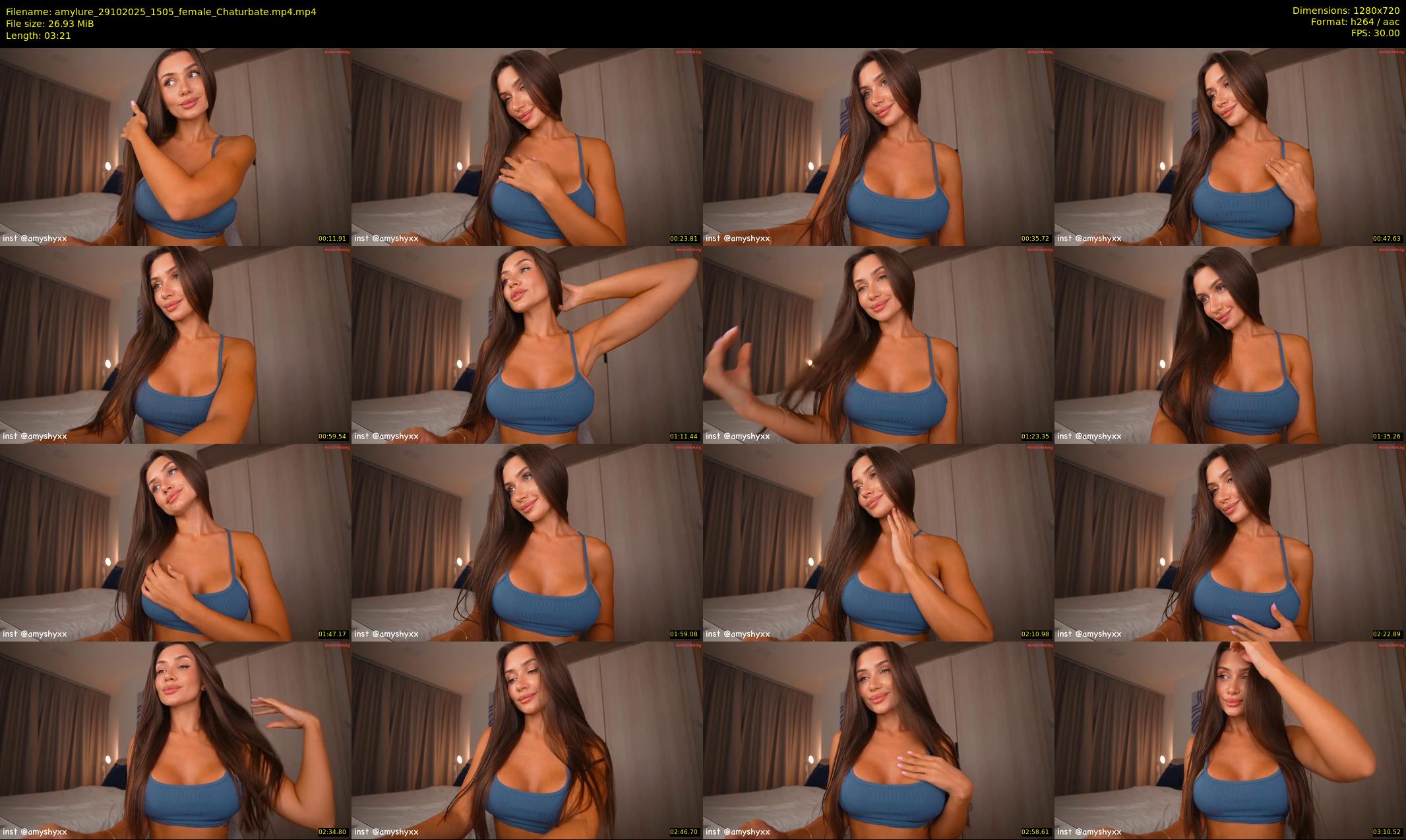 amylure — 4 minute Chaturbate female cam show recording, 720p, Oct 29, 2025
