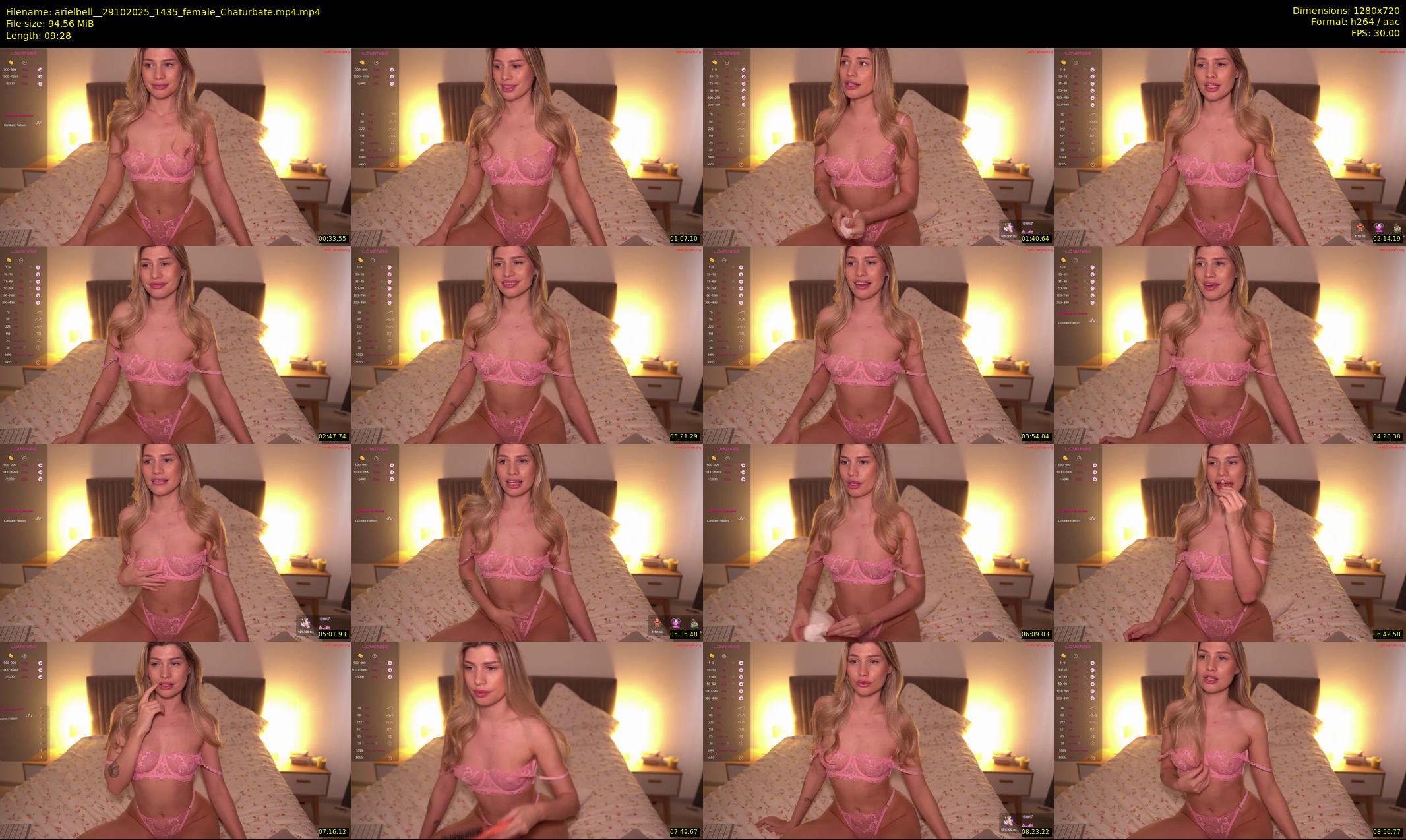 arielbell_ — 10 minute Chaturbate female cam show recording, 720p, Oct 29, 2025