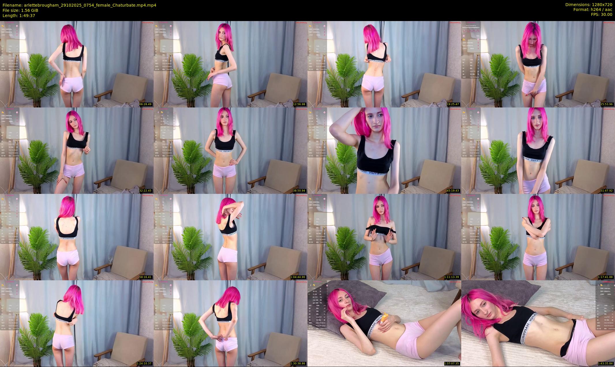 arlettebrougham — 110 minute Chaturbate female cam show recording, 720p, Oct 29, 2025