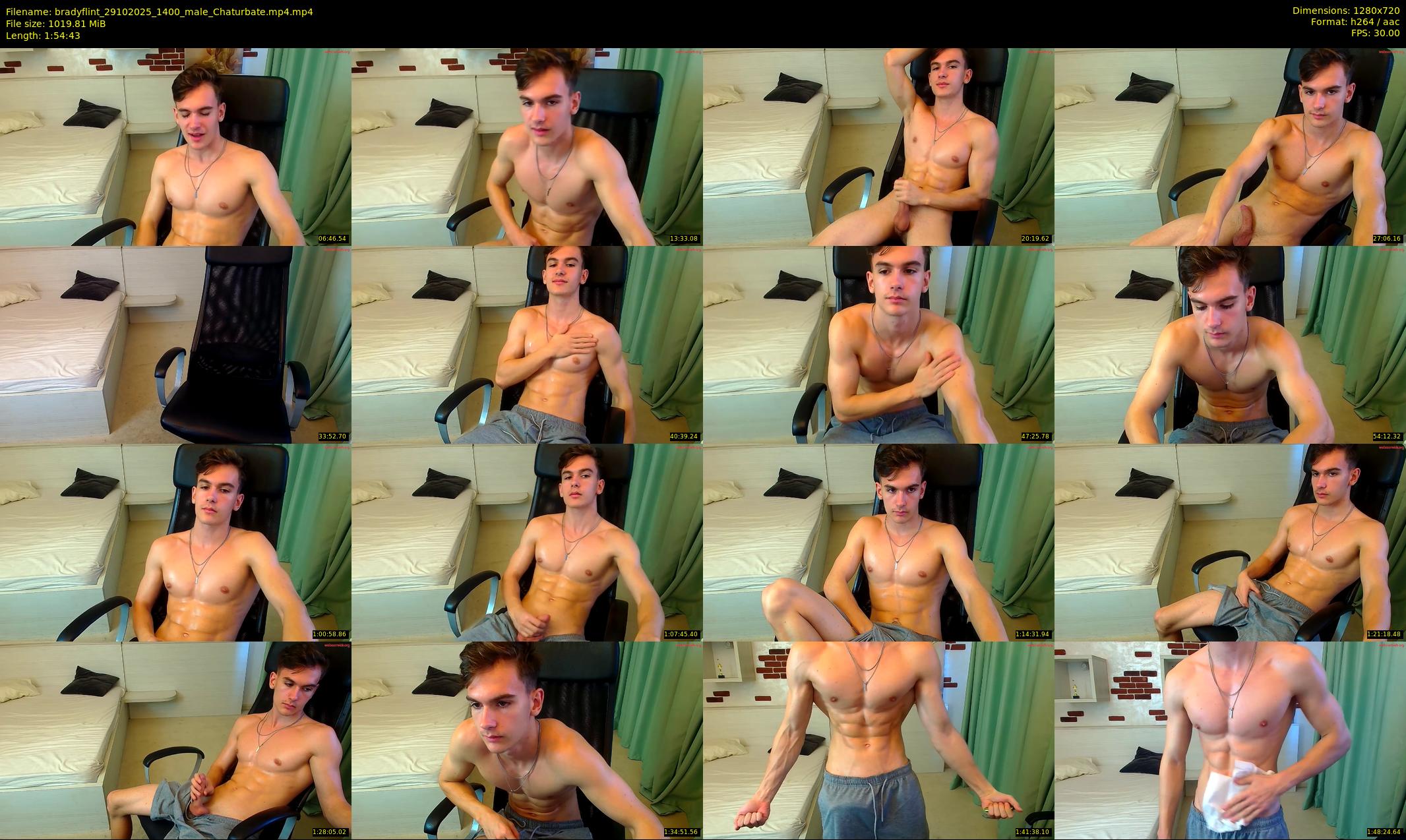 bradyflint — 115 minute Chaturbate male cam show recording, 720p, Oct 29, 2025