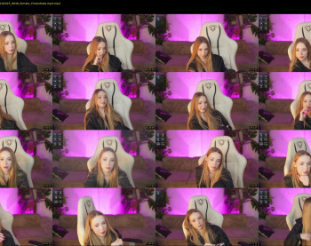 bright_diamonds_054 — 58 minute Chaturbate couple cam show recording, 720p, Oct 29, 2025