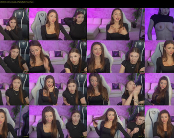 bright_diamonds_054 — 121 minute Chaturbate couple cam show recording, 720p, Oct 29, 2025