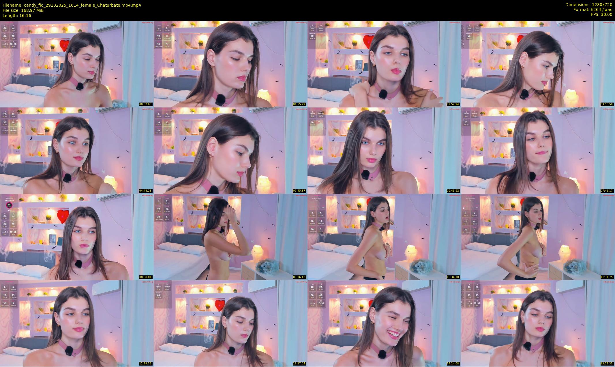 candy_flo — 17 minute Chaturbate female cam show recording, 720p, Oct 29, 2025