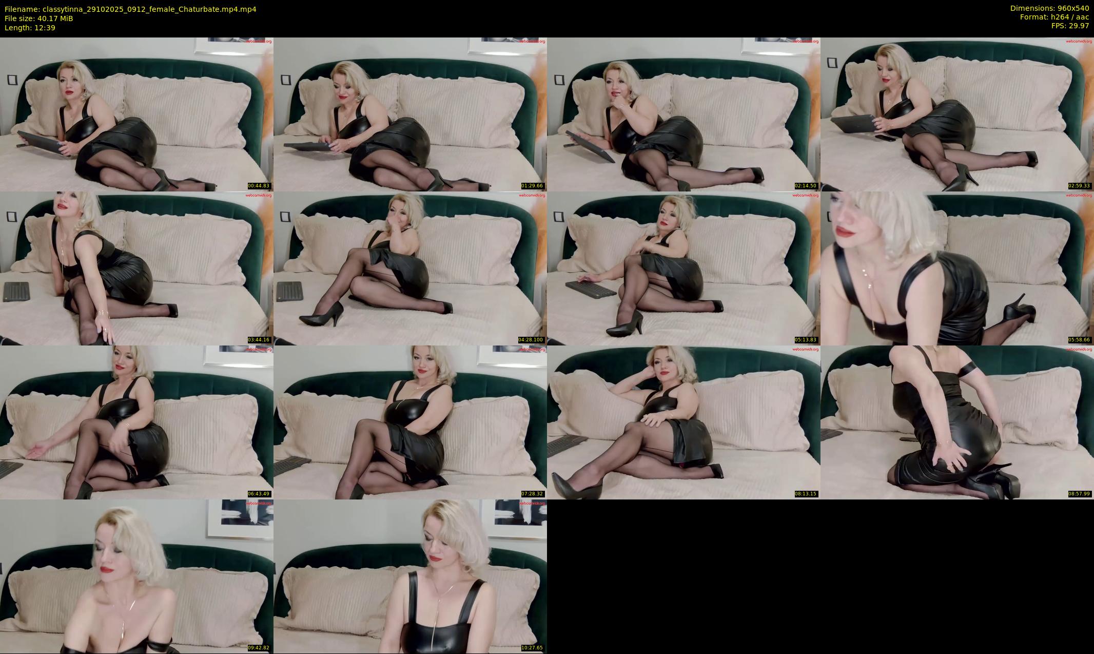 classytinna — 13 minute Chaturbate female cam show recording, 480p, Oct 29, 2025