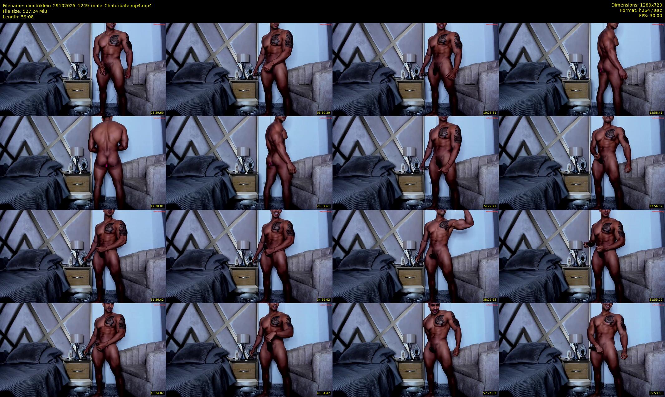dimitriklein — 60 minute Chaturbate male cam show recording, 720p, Oct 29, 2025
