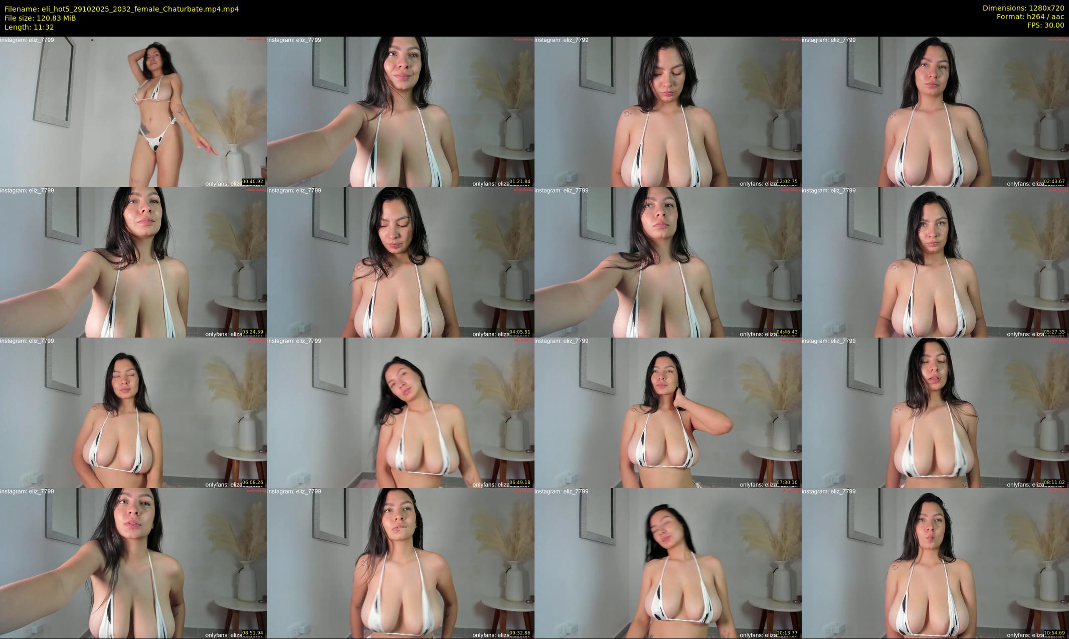 eli_hot5 — 12 minute Chaturbate female cam show recording, 720p, Oct 29, 2025