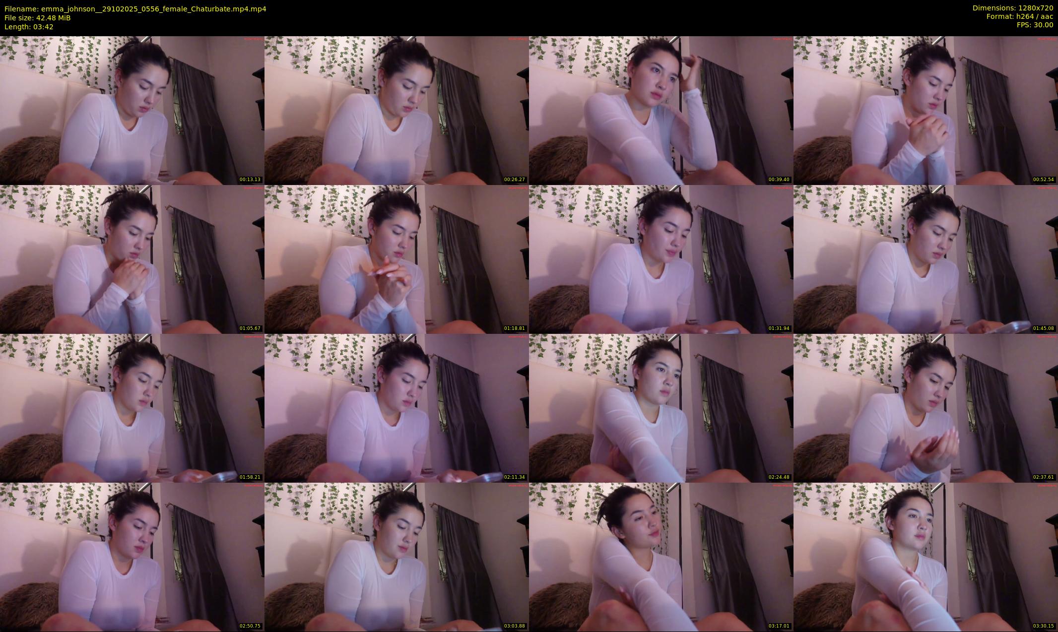 emma_johnson_ — 4 minute Chaturbate female cam show recording, 720p, Oct 29, 2025