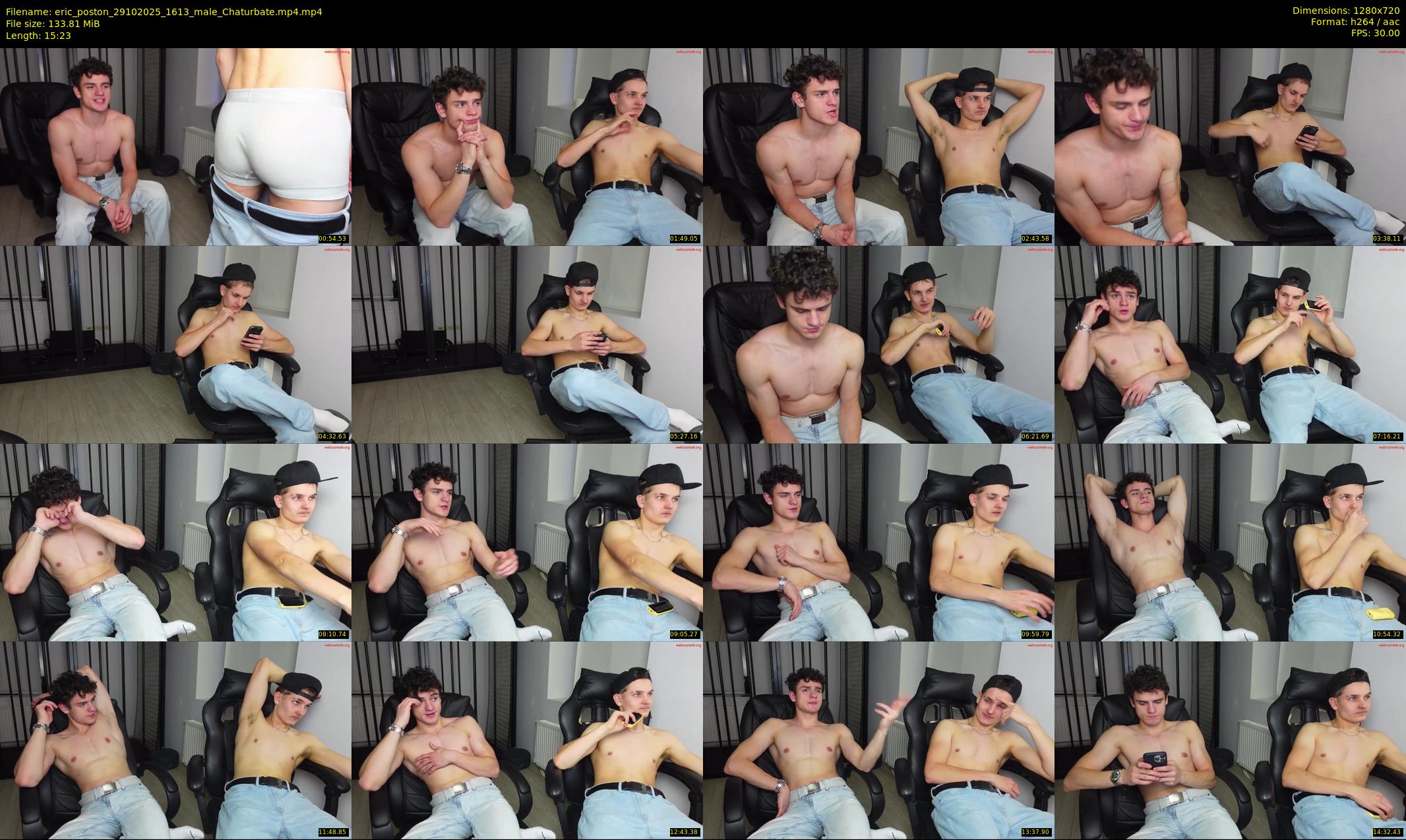 eric_poston — 16 minute Chaturbate male cam show recording, 720p, Oct 29, 2025