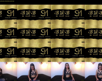 escar_let — 56 minute Chaturbate female cam show recording, 720p, Oct 29, 2025