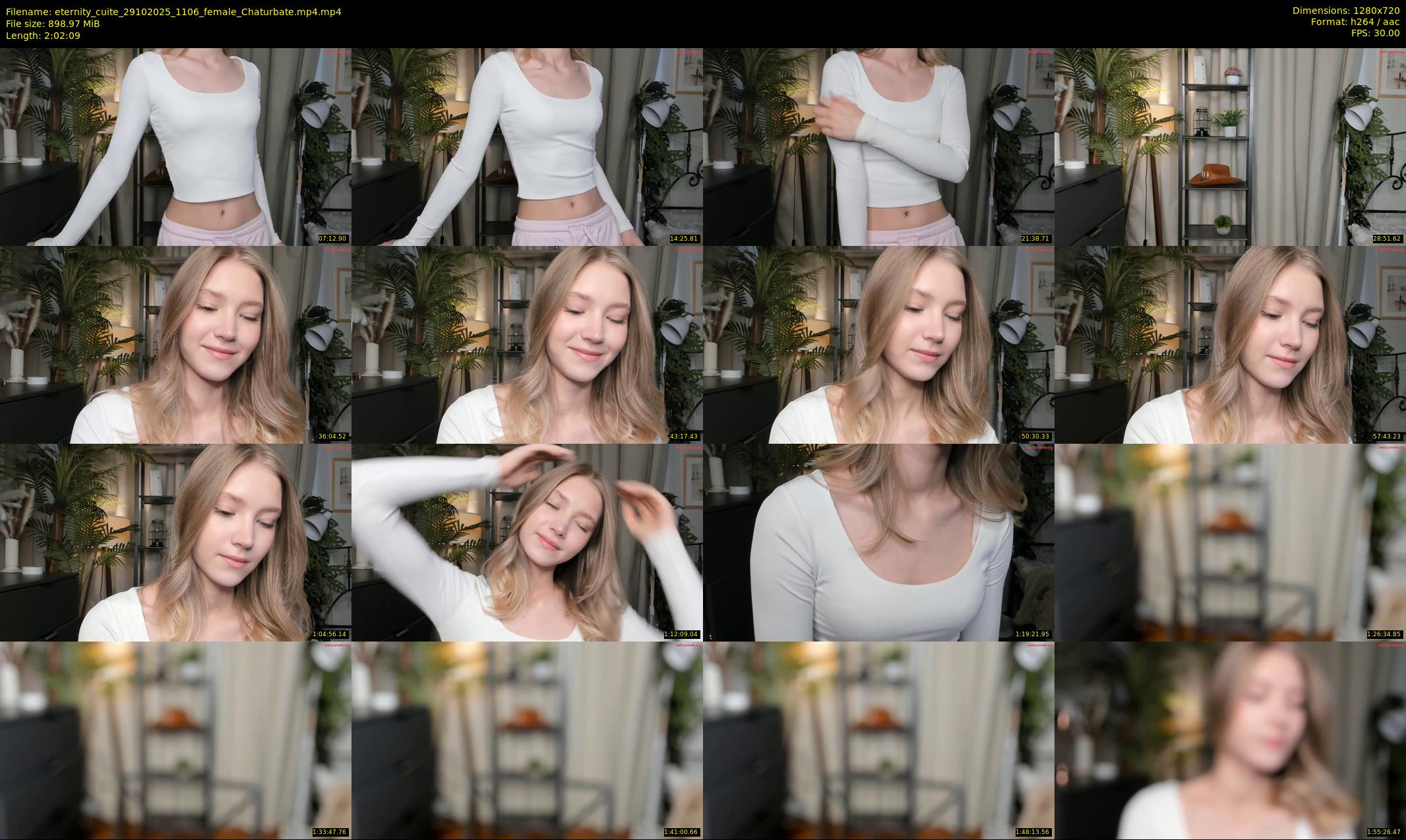 eternity_cuite — 123 minute Chaturbate female cam show recording, 720p, Oct 29, 2025