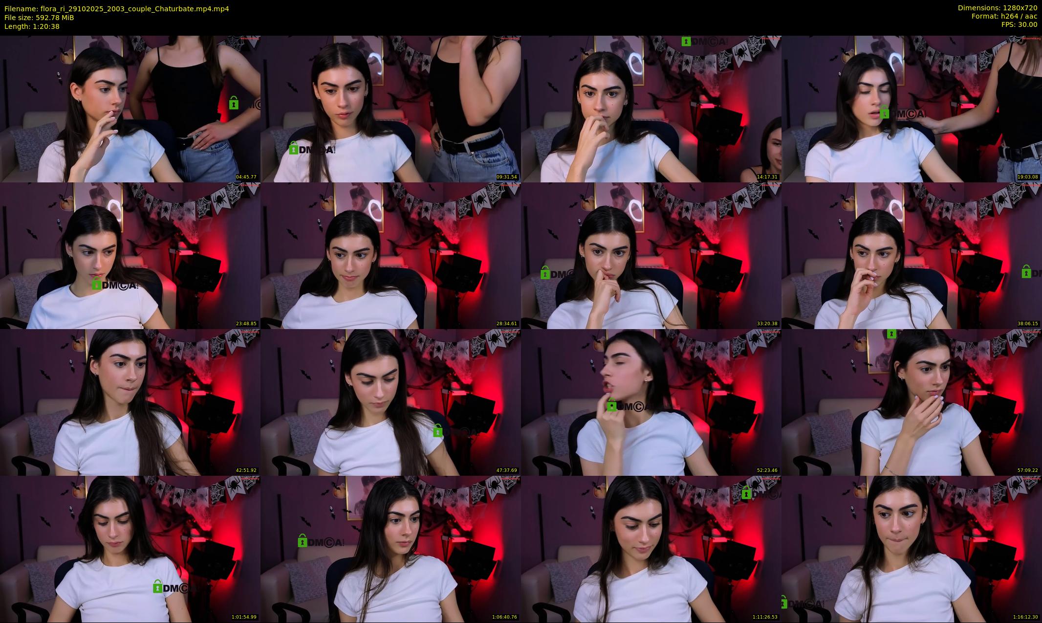flora_ri — 81 minute Chaturbate female cam show recording, 720p, Oct 29, 2025