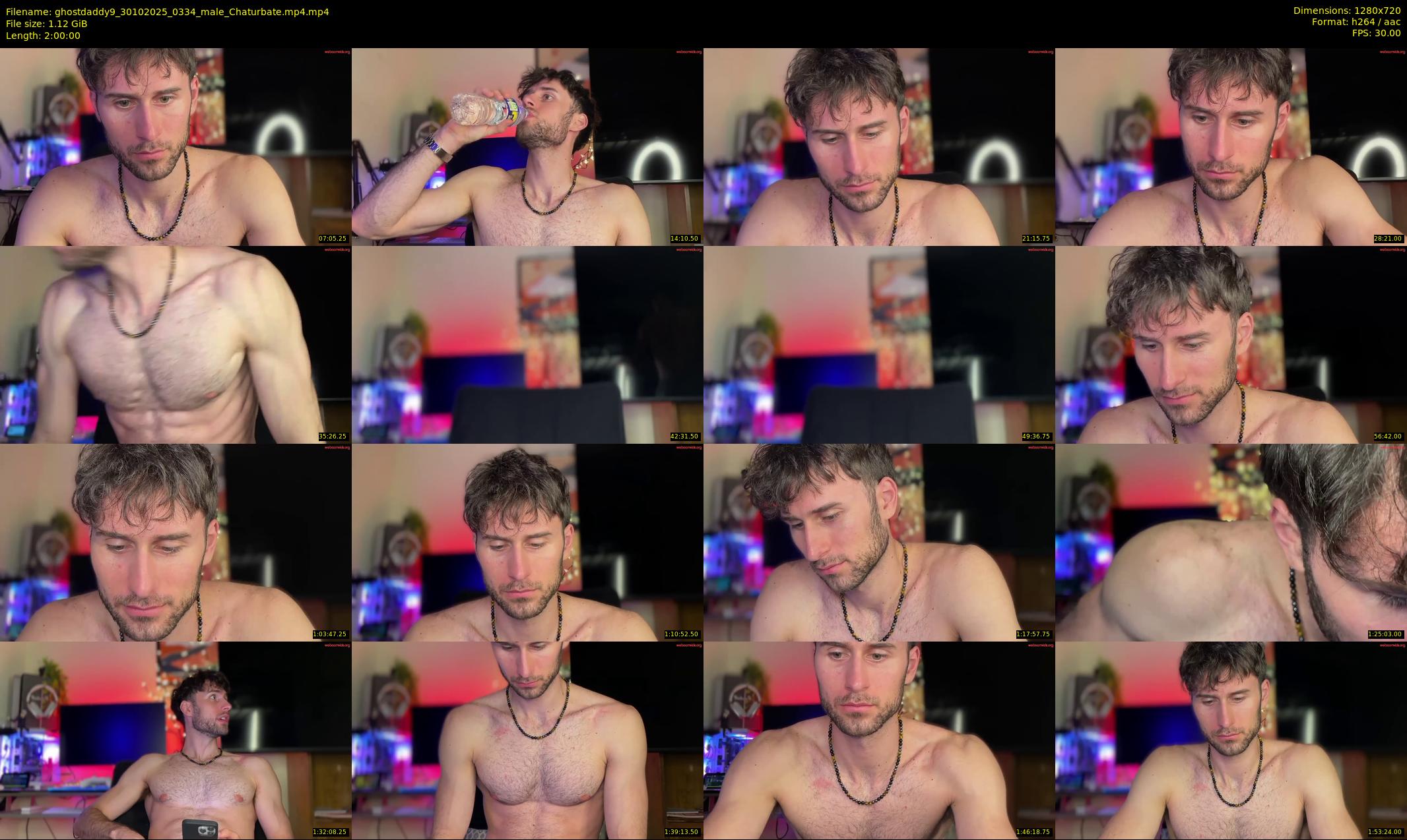 ghostdaddy9 — 120 minute Chaturbate male cam show recording, 720p, Oct 30, 2025