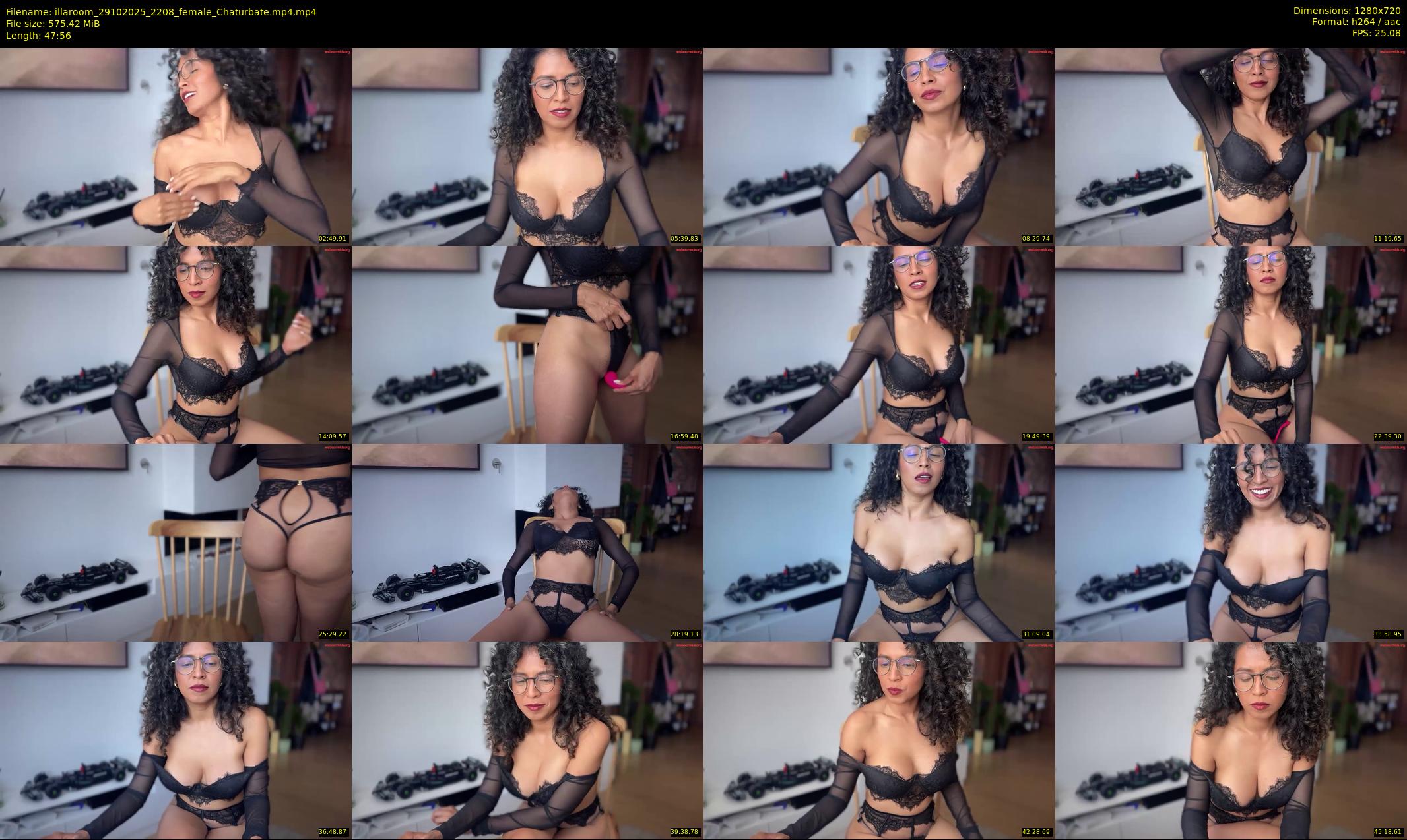 illaroom — 48 minute Chaturbate female cam show recording, 720p, Oct 29, 2025