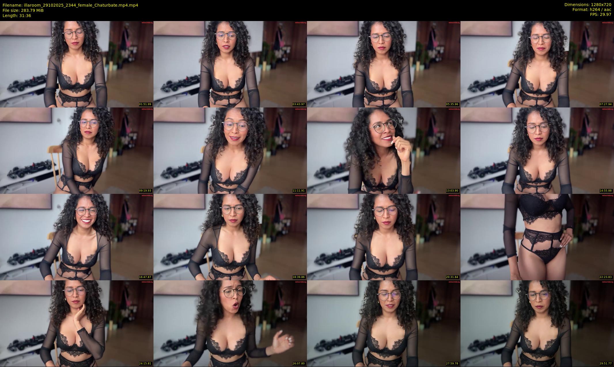 illaroom — 32 minute Chaturbate female cam show recording, 720p, Oct 29, 2025