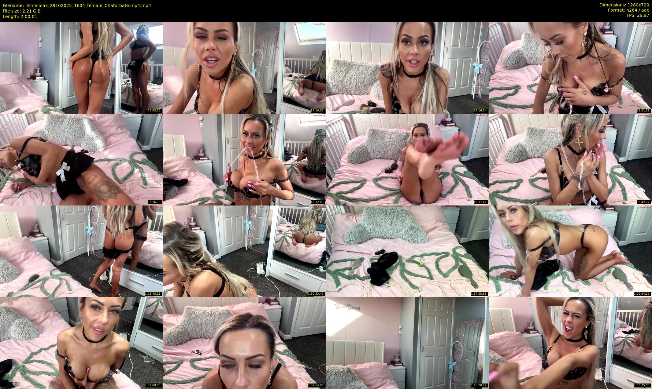 itsmelolax — 121 minute Chaturbate female cam show recording, 720p, Oct 29, 2025