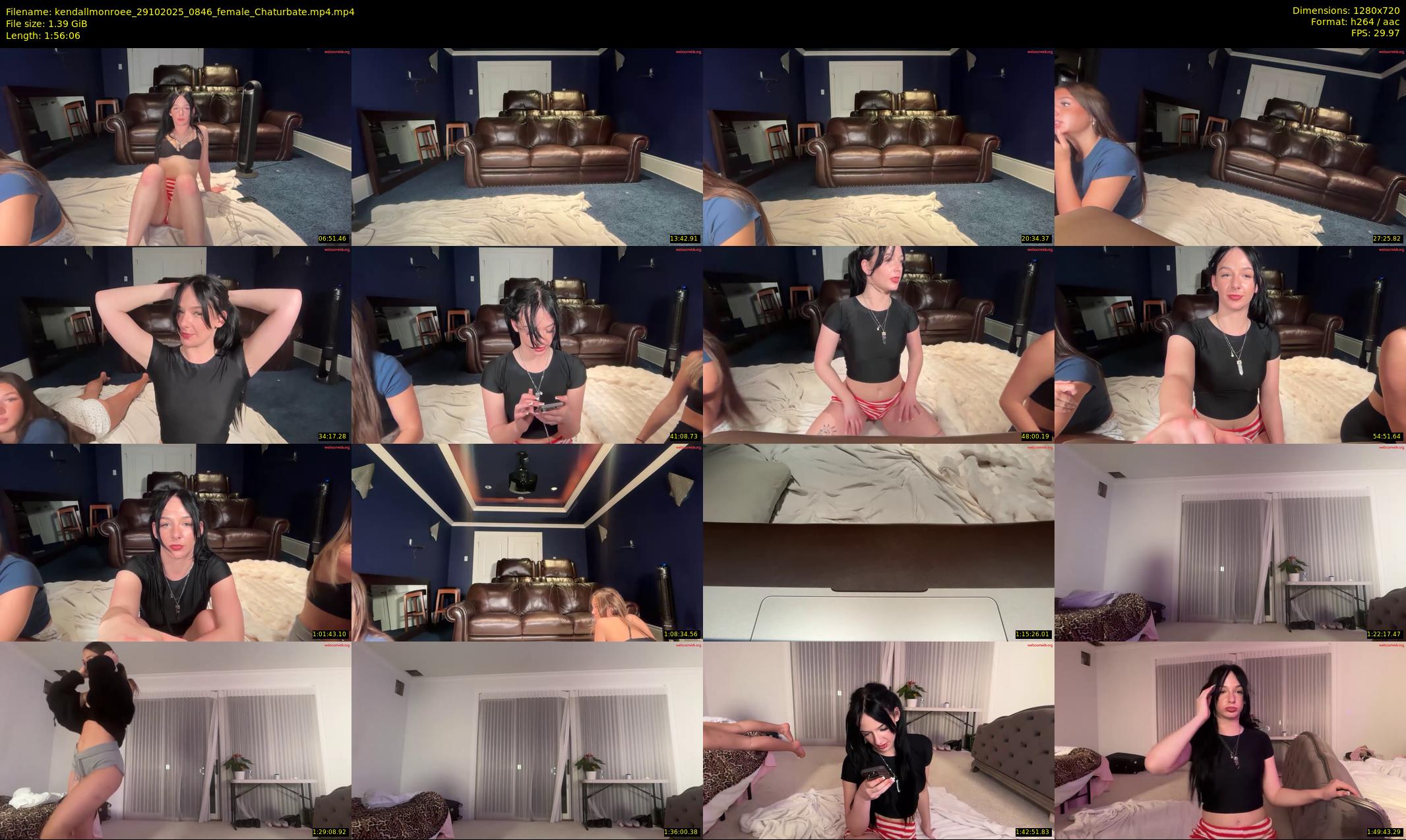 kendallmonroee — 117 minute Chaturbate female cam show recording, 720p, Oct 29, 2025
