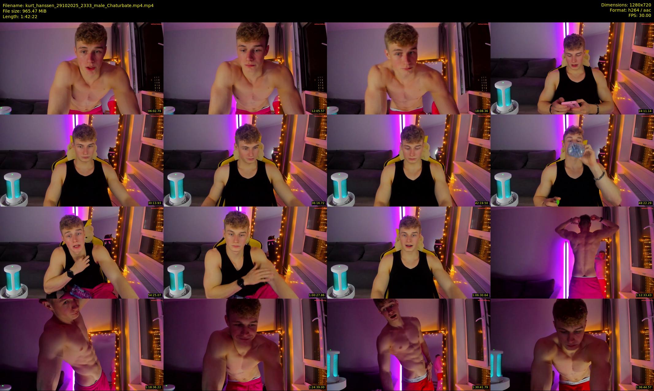kurt_hanssen — 103 minute Chaturbate male cam show recording, 720p, Oct 29, 2025