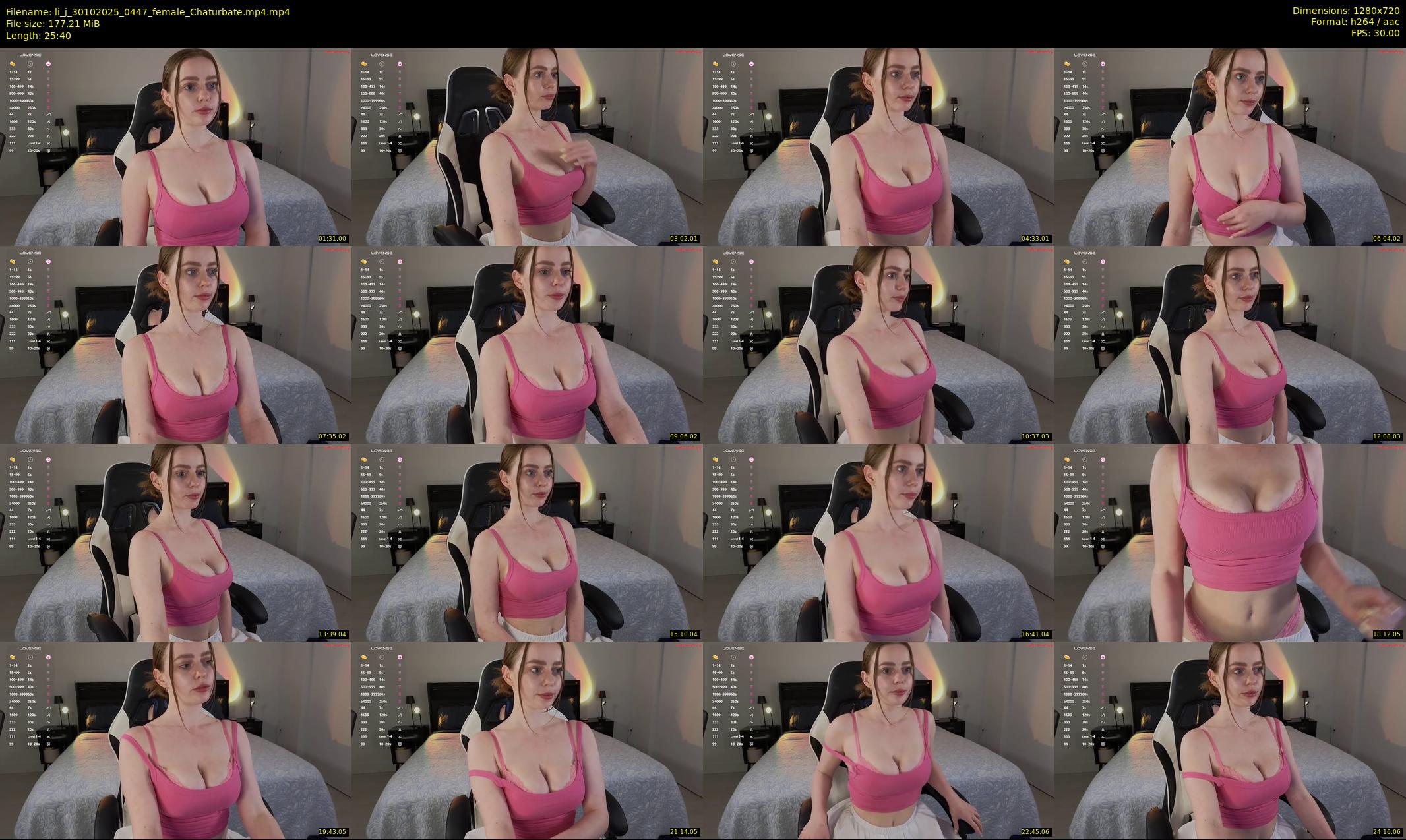 li_j — 26 minute Chaturbate female cam show recording, 720p, Oct 30, 2025
