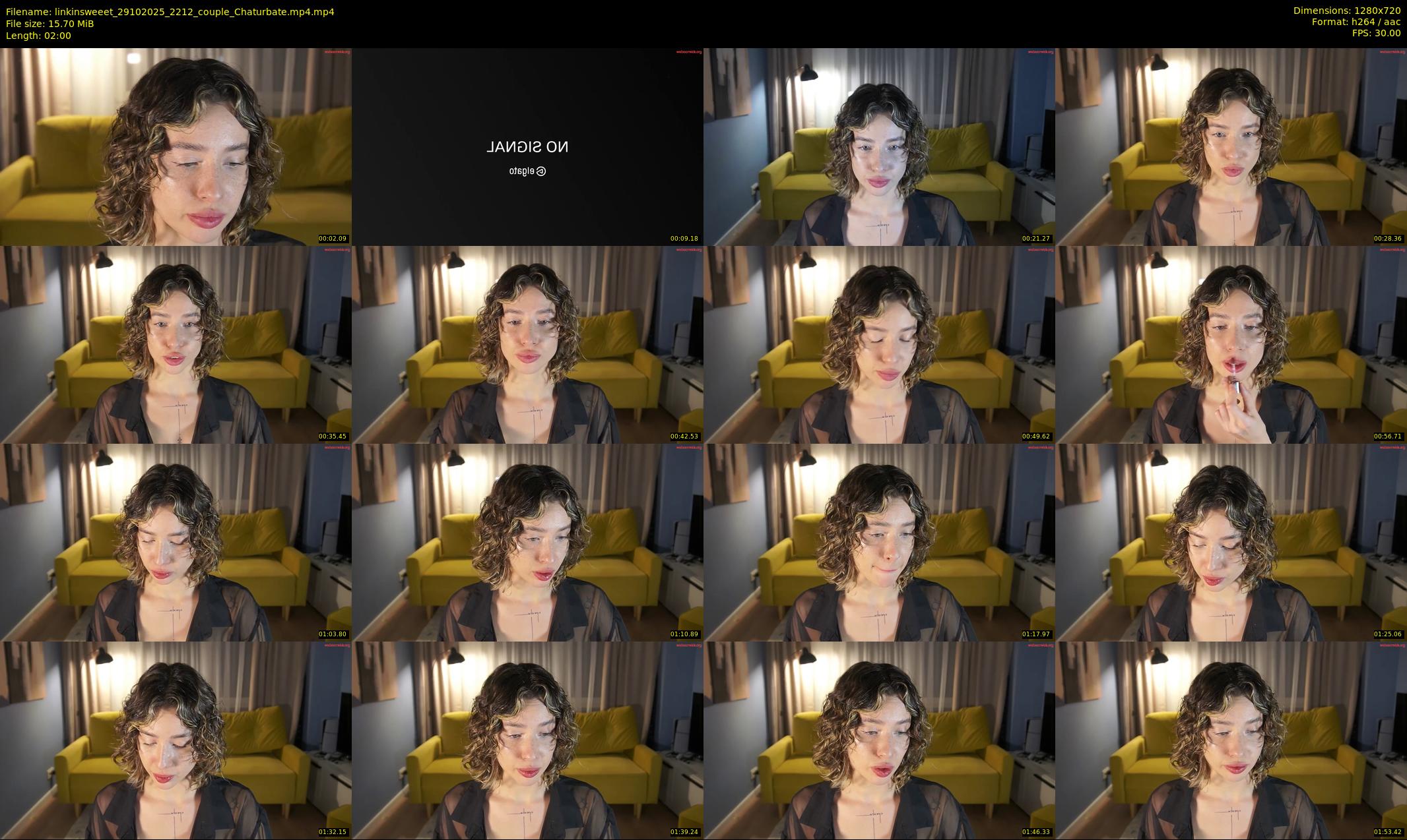 linkinsweeet — 2 minute Chaturbate couple cam show recording, 720p, Oct 29, 2025