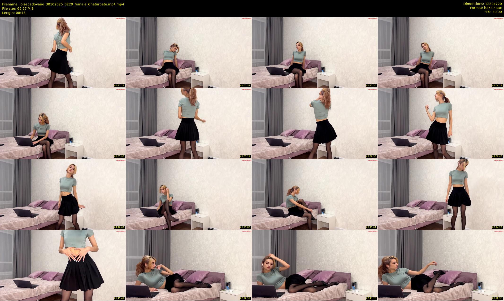 loisepadovano — 9 minute Chaturbate female cam show recording, 720p, Oct 30, 2025