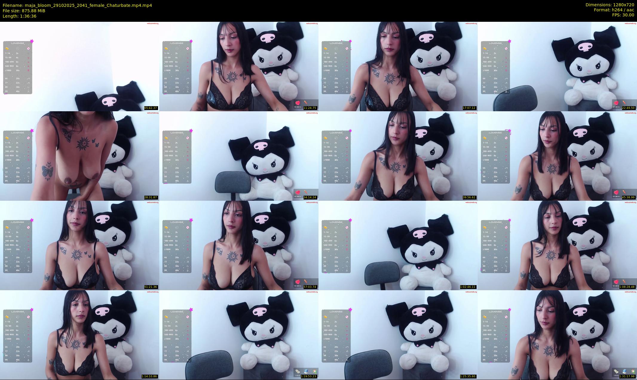maja_bloom — 97 minute Chaturbate female cam show recording, 720p, Oct 29, 2025
