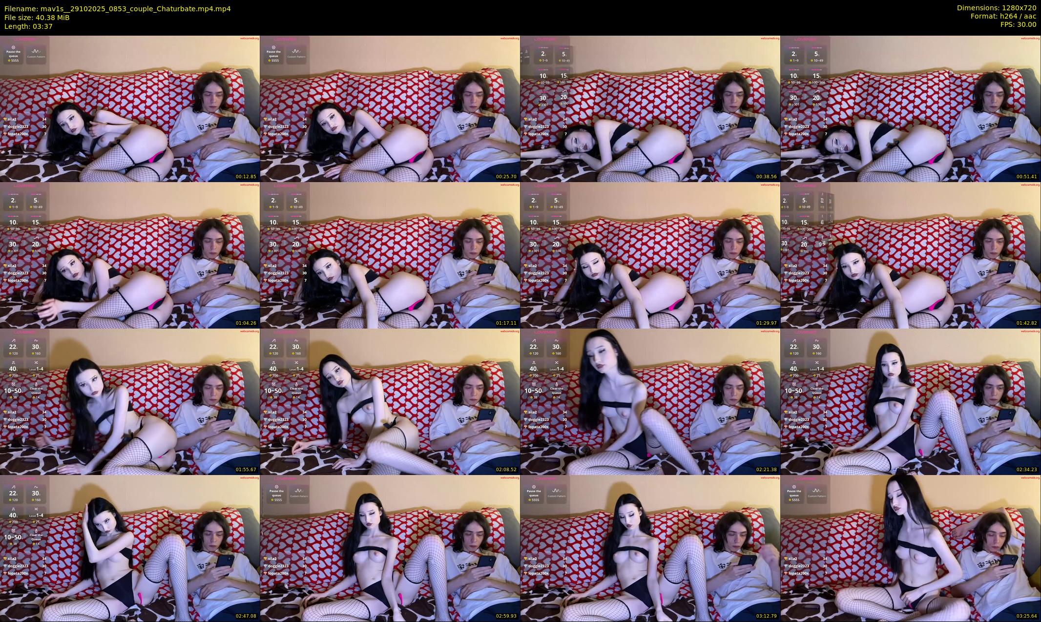 mav1s_ — 4 minute Chaturbate couple cam show recording, 720p, Oct 29, 2025