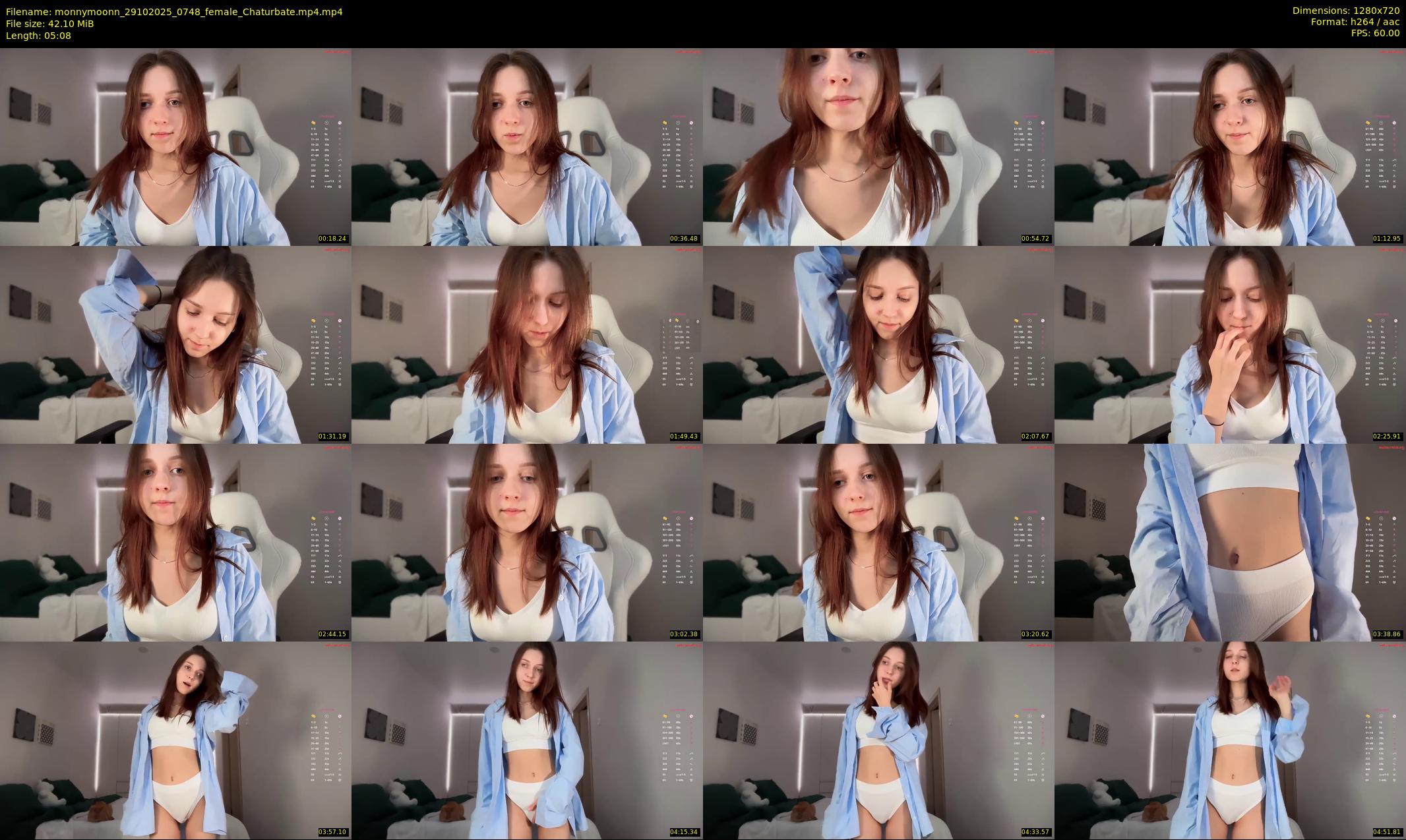 monnymoonn — 6 minute Chaturbate female cam show recording, 720p, Oct 29, 2025