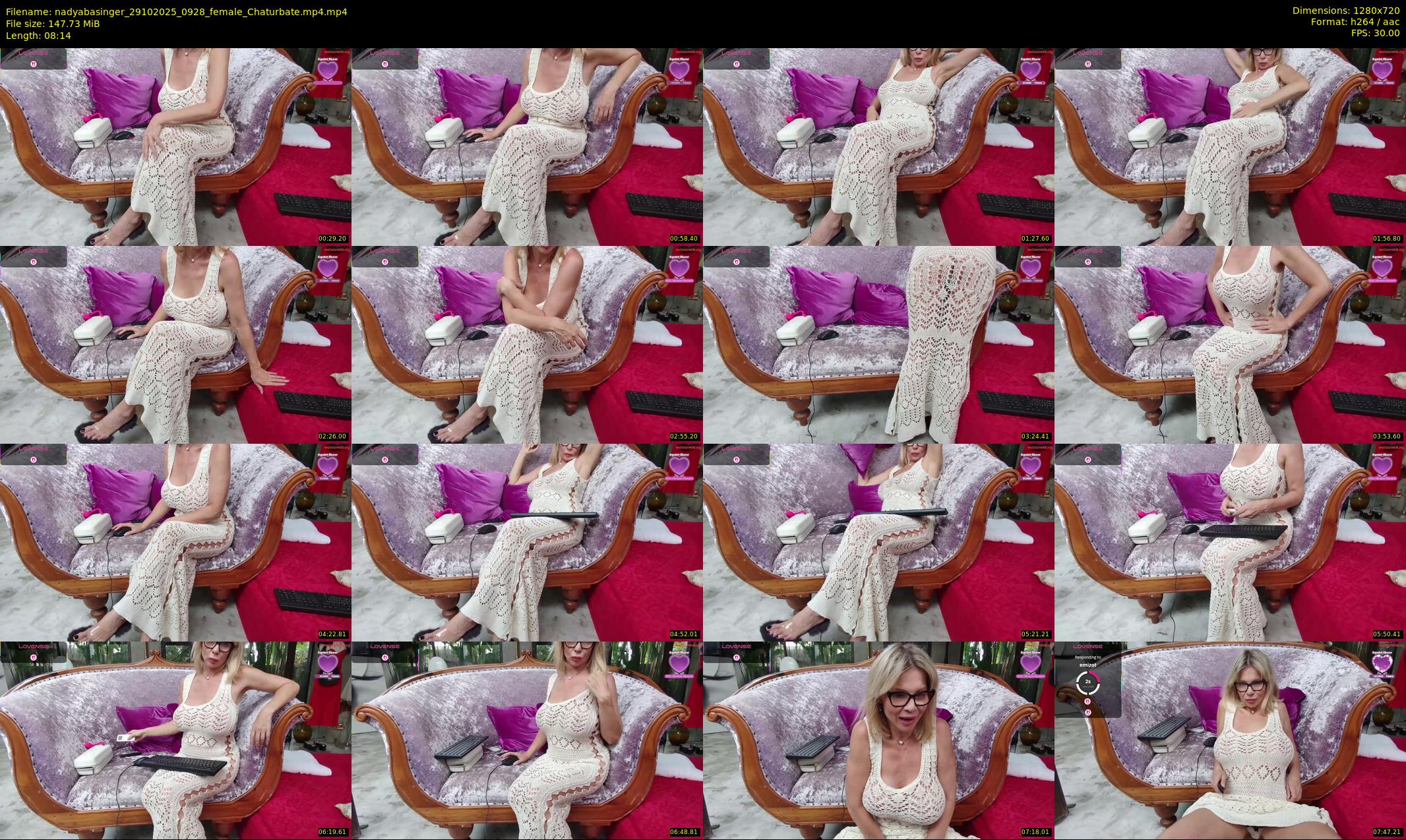 nadyabasinger — 9 minute Chaturbate female cam show recording, 720p, Oct 29, 2025
