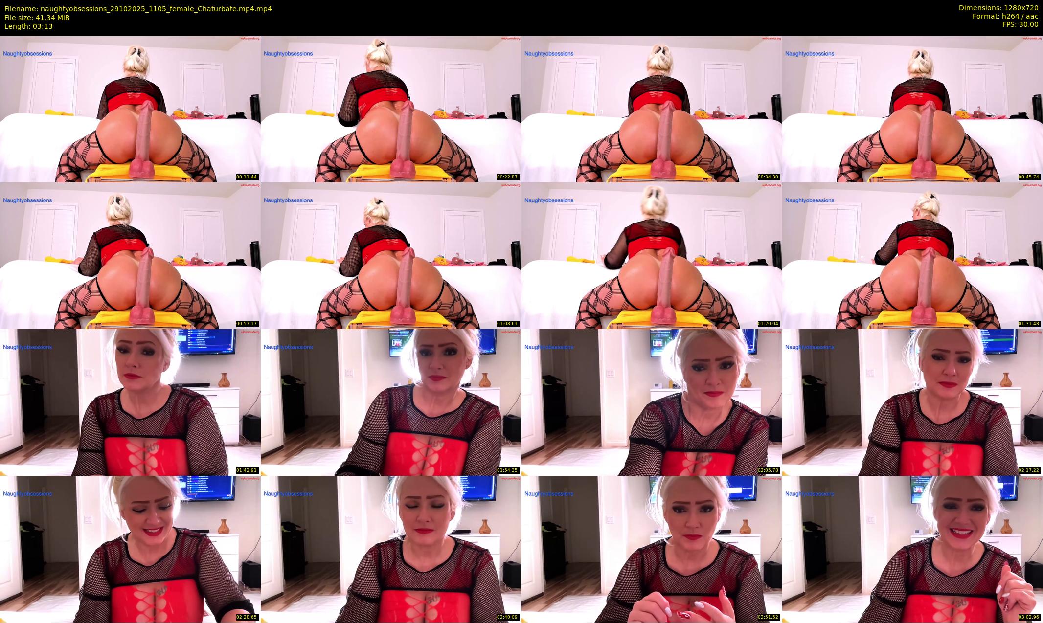 naughtyobsessions — 4 minute Chaturbate female cam show recording, 720p, Oct 29, 2025