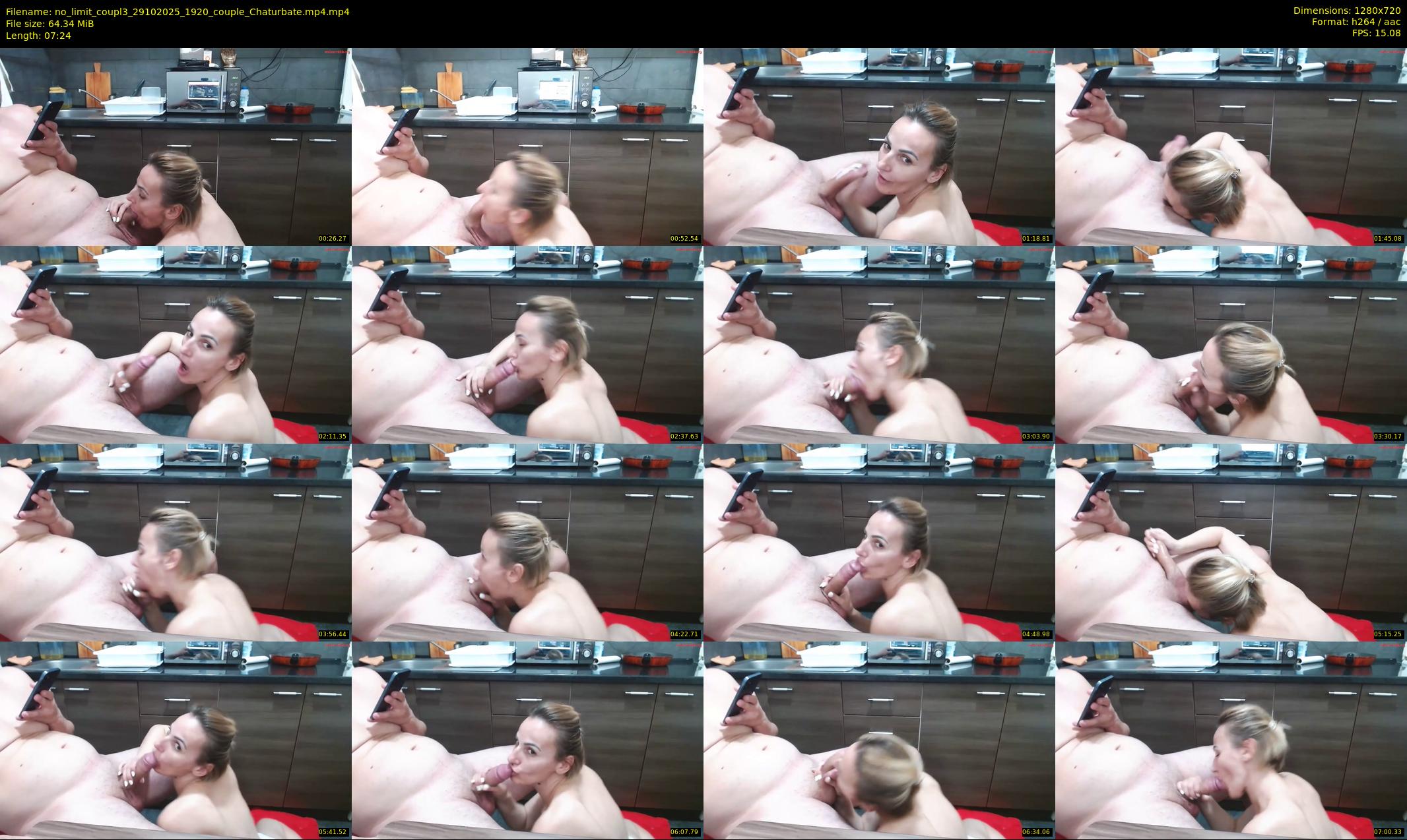 no_limit_coupl3 — 8 minute Chaturbate couple cam show recording, 720p, Oct 29, 2025