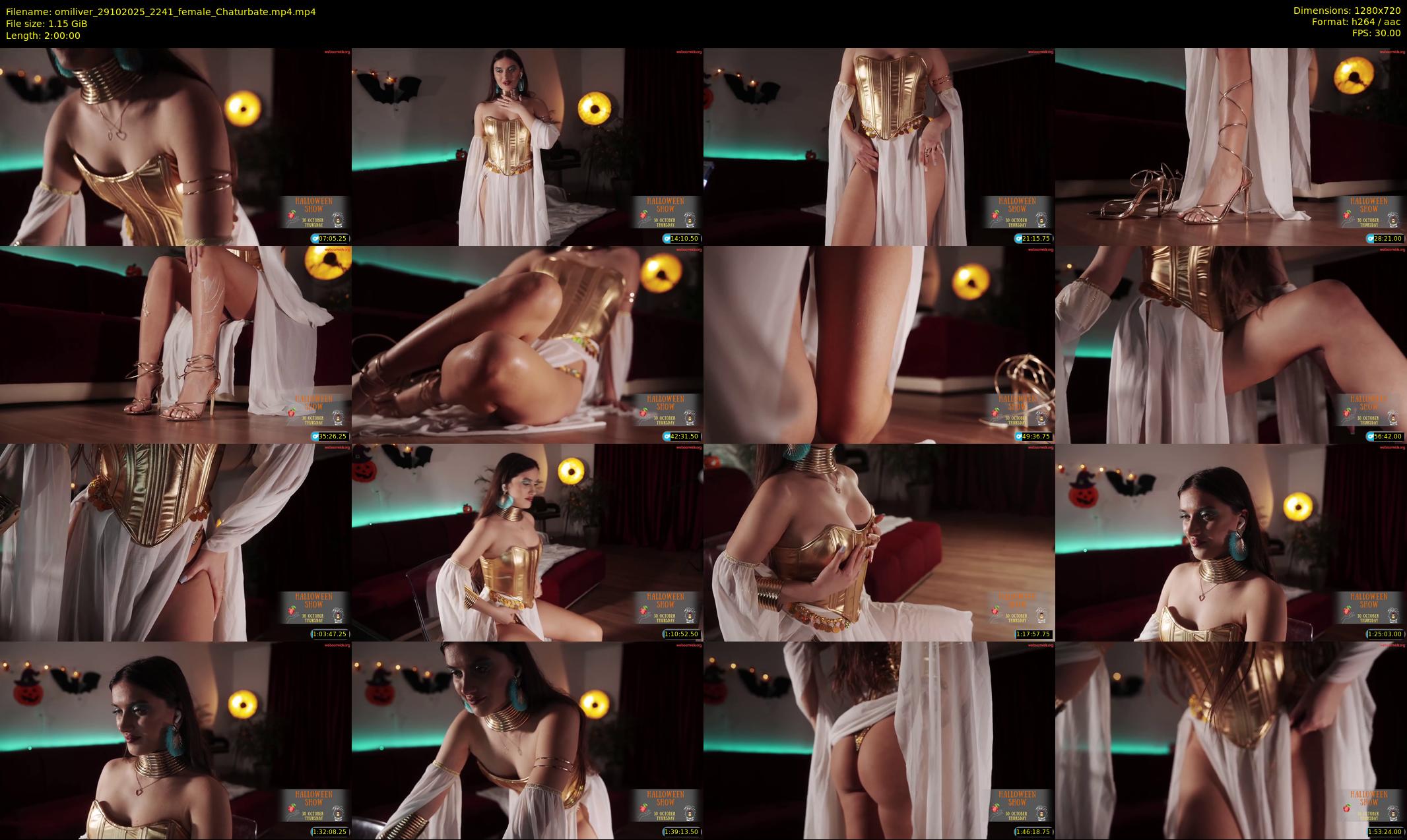 omiliver — 120 minute Chaturbate female cam show recording, 720p, Oct 29, 2025