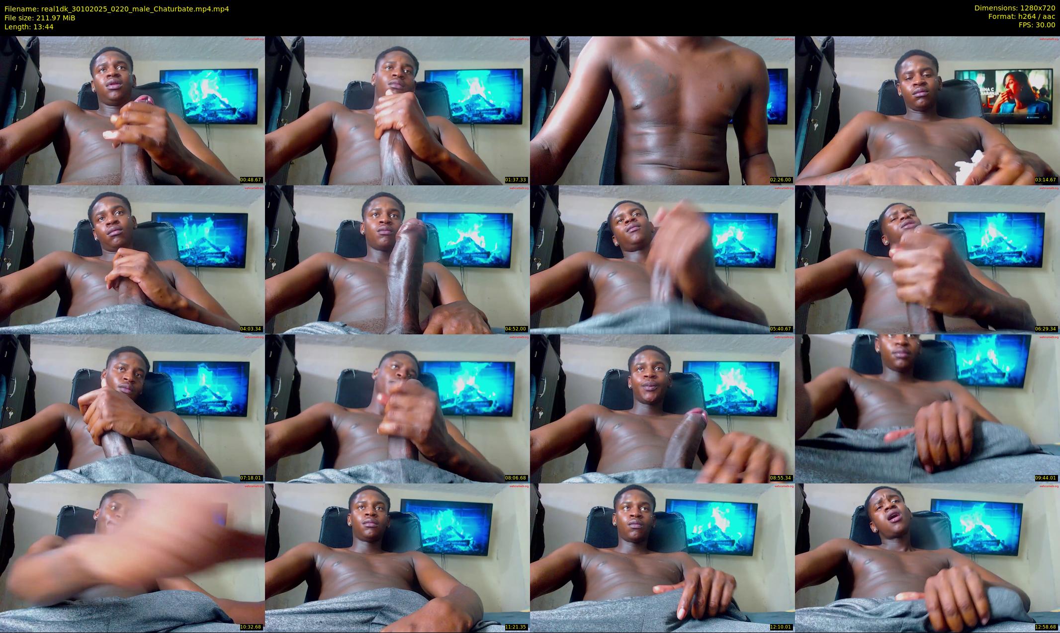 real1dk — 14 minute Chaturbate male cam show recording, 720p, Oct 30, 2025
