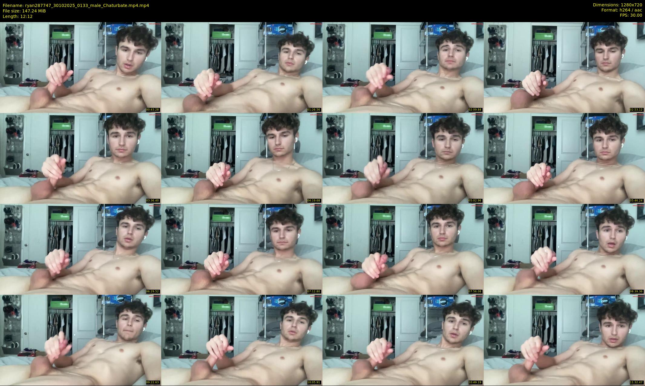 ryan287747 — 13 minute Chaturbate male cam show recording, 720p, Oct 30, 2025