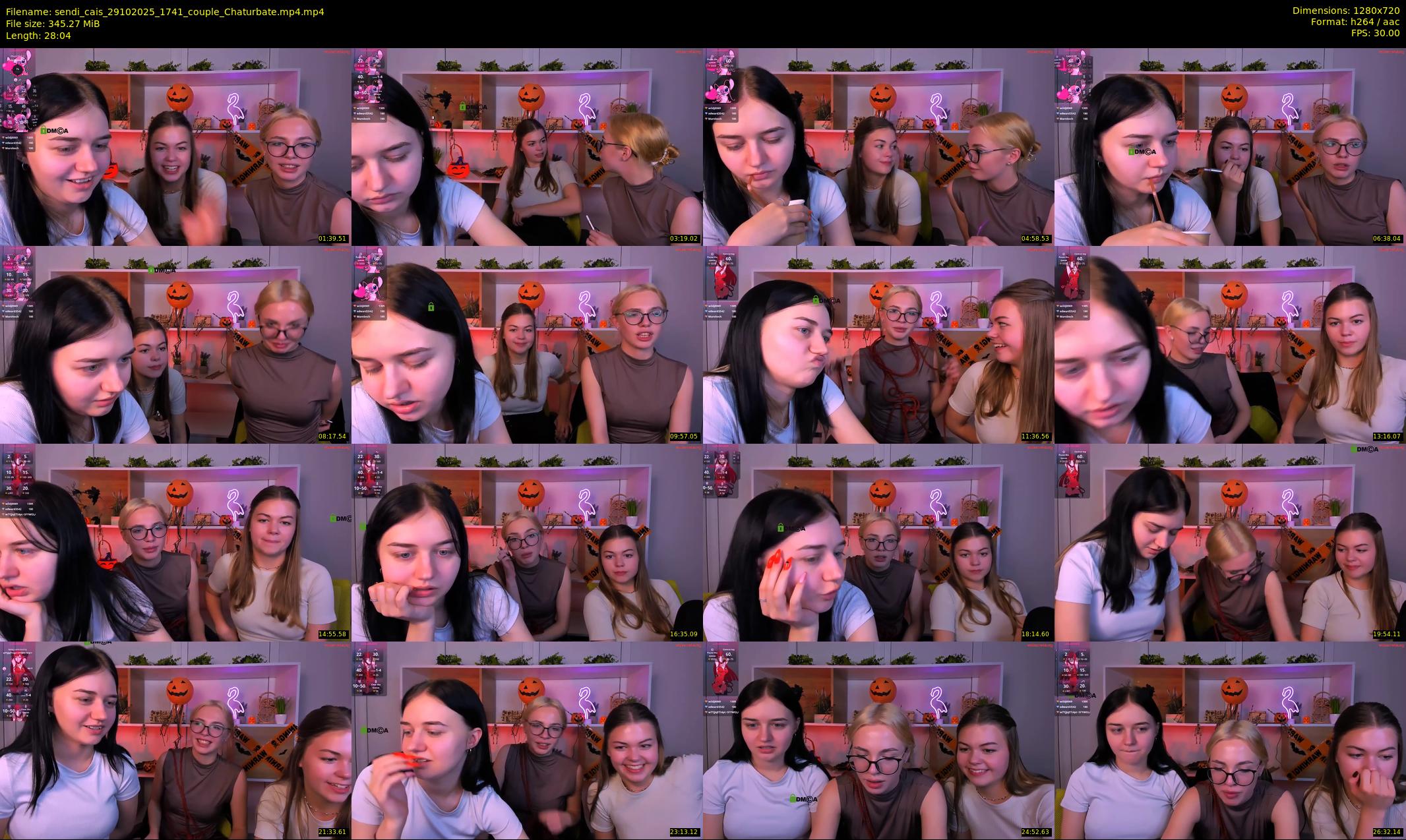 sendi_cais — 29 minute Chaturbate female cam show recording, 720p, Oct 29, 2025