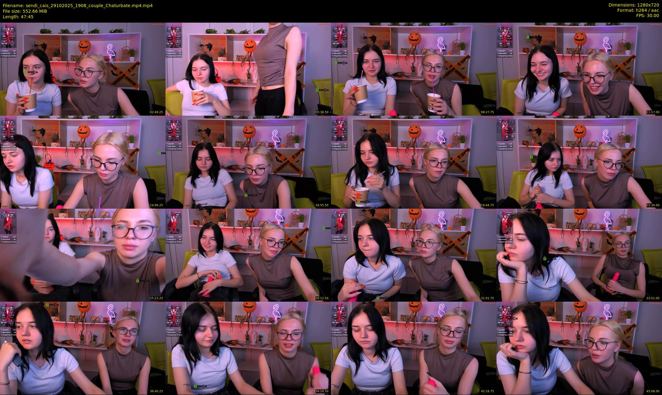 sendi_cais — 48 minute Chaturbate female cam show recording, 720p, Oct 29, 2025