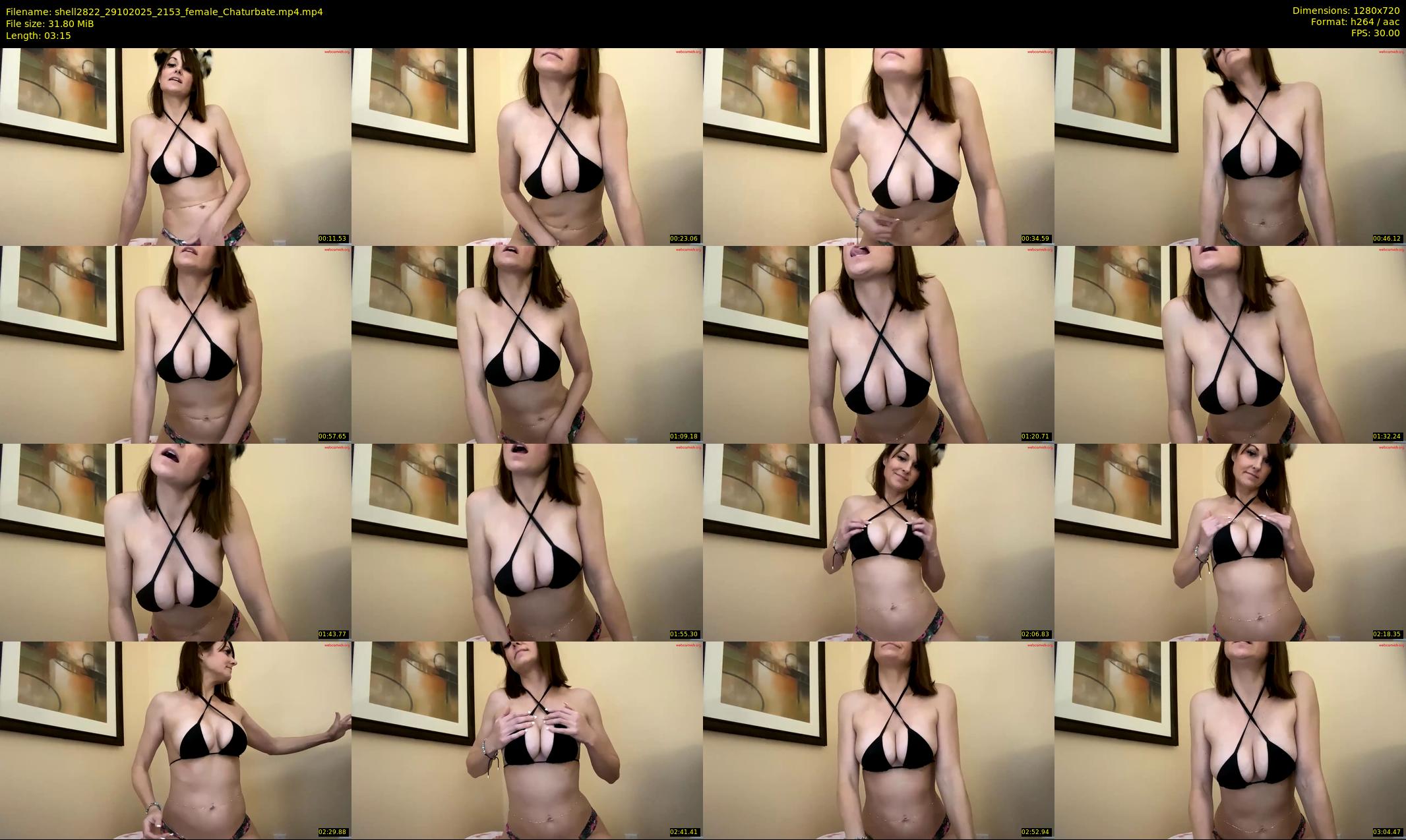 shell2822 — 4 minute Chaturbate female cam show recording, 720p, Oct 29, 2025