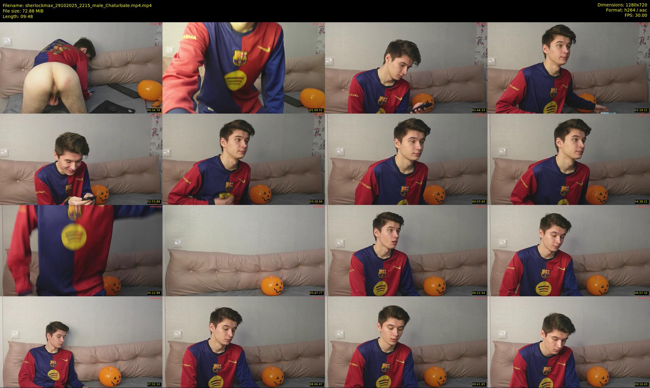 sherlockmax — 10 minute Chaturbate male cam show recording, 720p, Oct 29, 2025