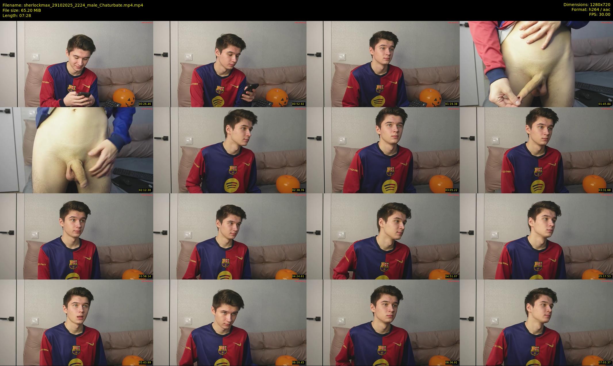 sherlockmax — 8 minute Chaturbate male cam show recording, 720p, Oct 29, 2025