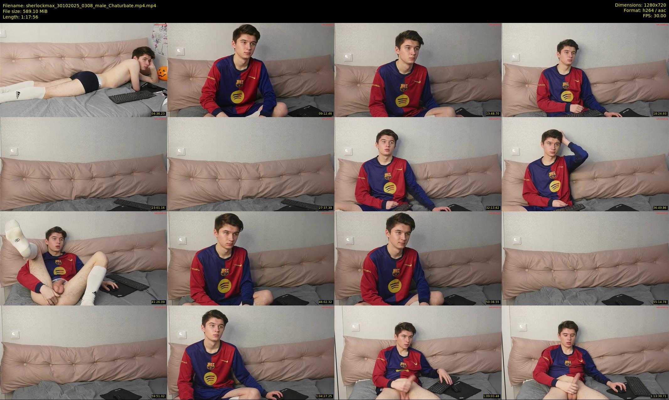 sherlockmax — 78 minute Chaturbate male cam show recording, 720p, Oct 30, 2025